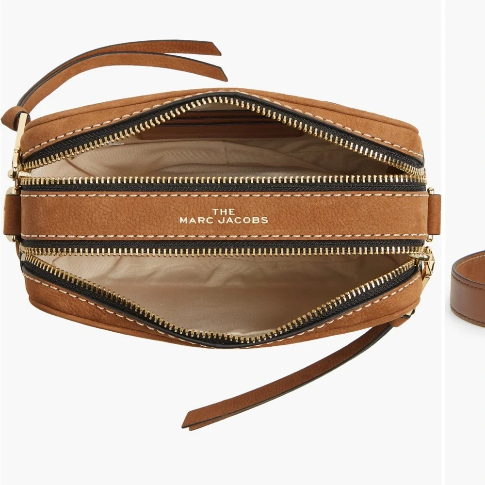 Marc Jacobs Softshot 21 Brown Crossbody Bag with Adjustable Strap - Picture 4 of 16